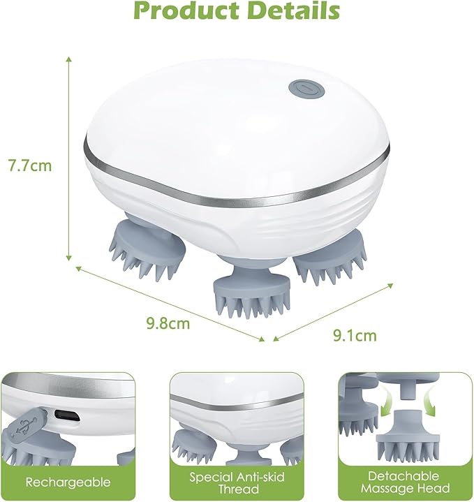 Scalp Massage, Electric Scalp Massager, Hair Massager For Hair Growth