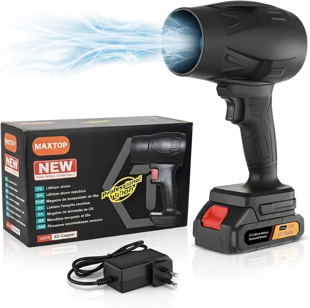 High-Power Portable Air Blower for Leaf Blowing