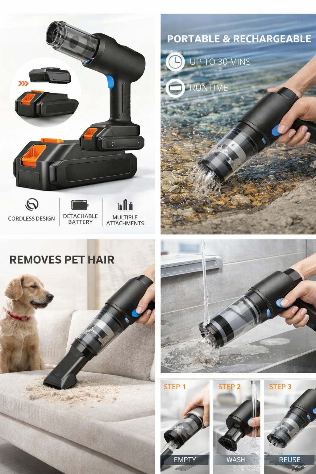 Portable Car Vacuum Cleaner