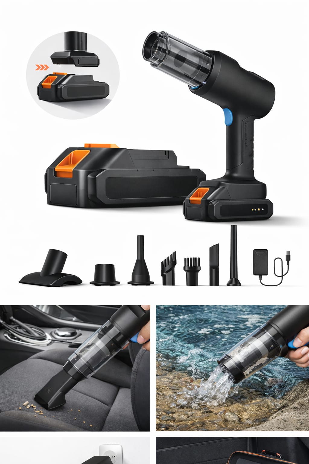 Portable Car Vacuum Cleaner