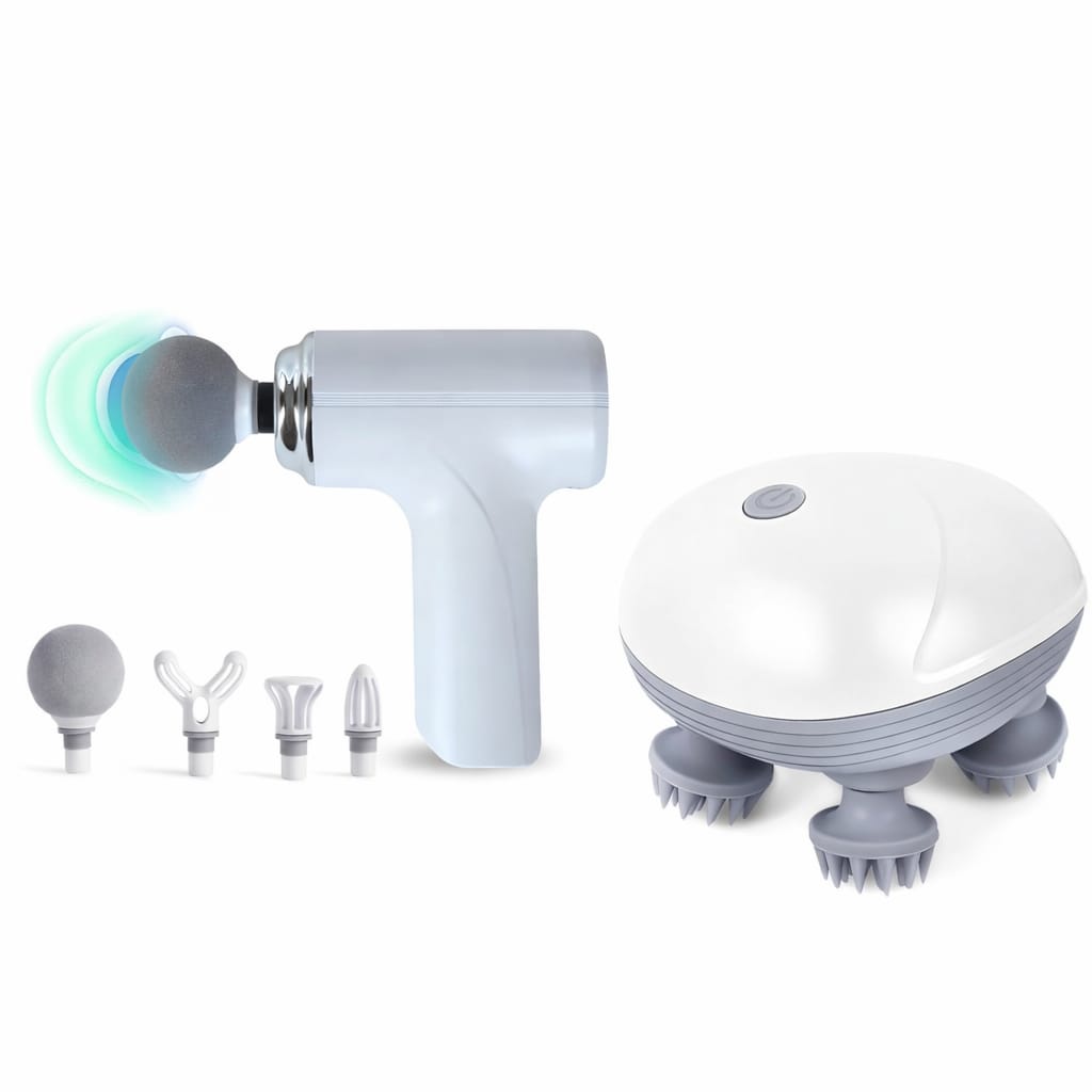 COMBO ( Massager gun & Scalp Massager)