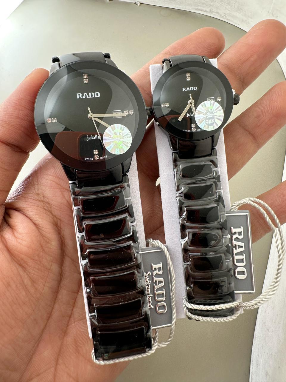 Rado Ceramic Couple Combo