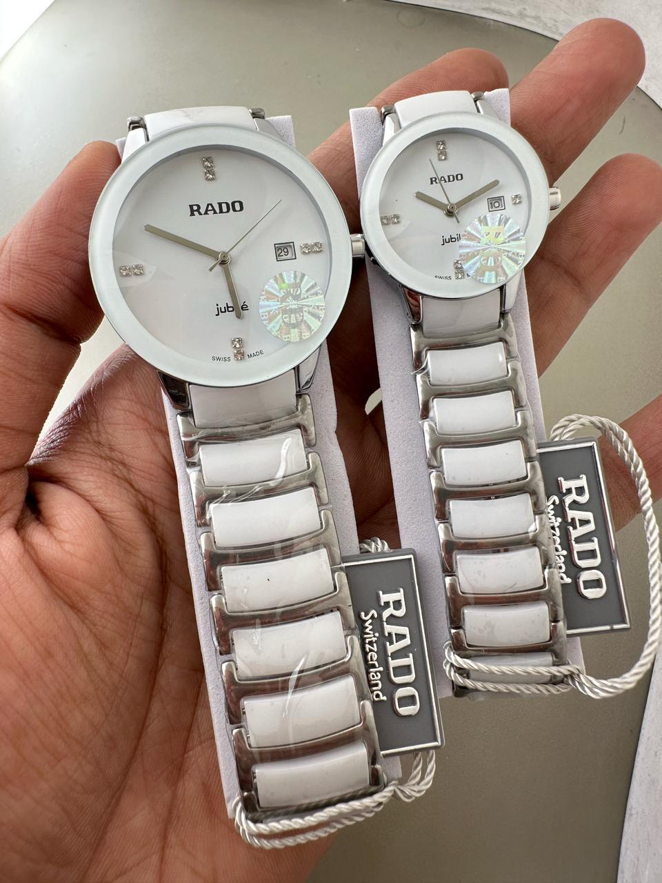 Rado Ceramic Couple Combo