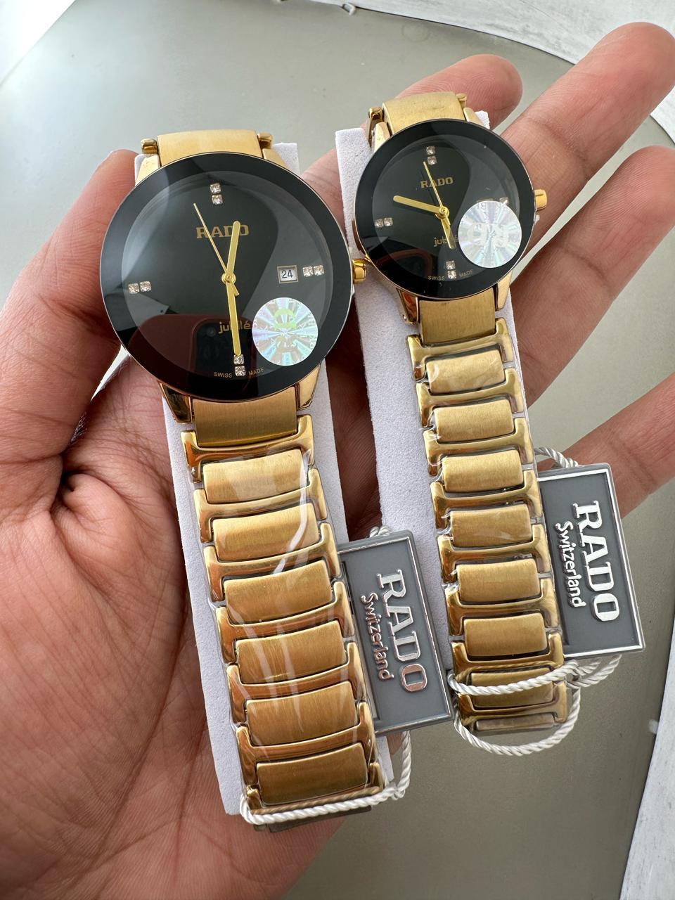Rado Ceramic Couple Combo